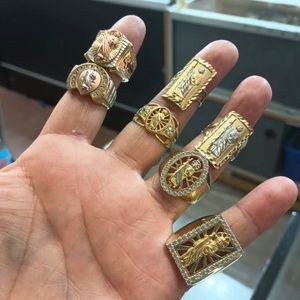 14k gold san Judas rings